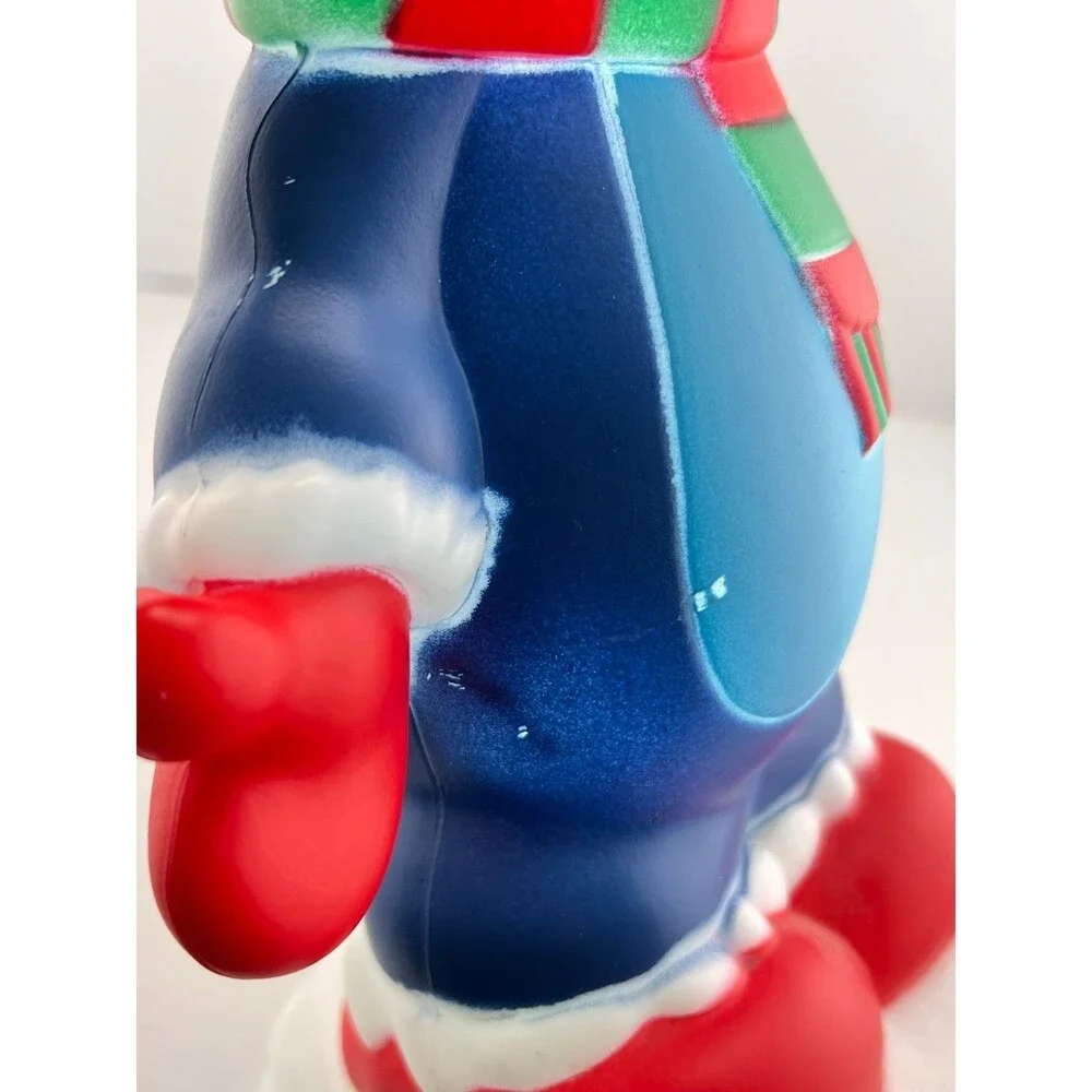 DISNEY Stitch Santa Christmas Light Up Blow Mold 12” Gemmy Holiday In/Out WORKS